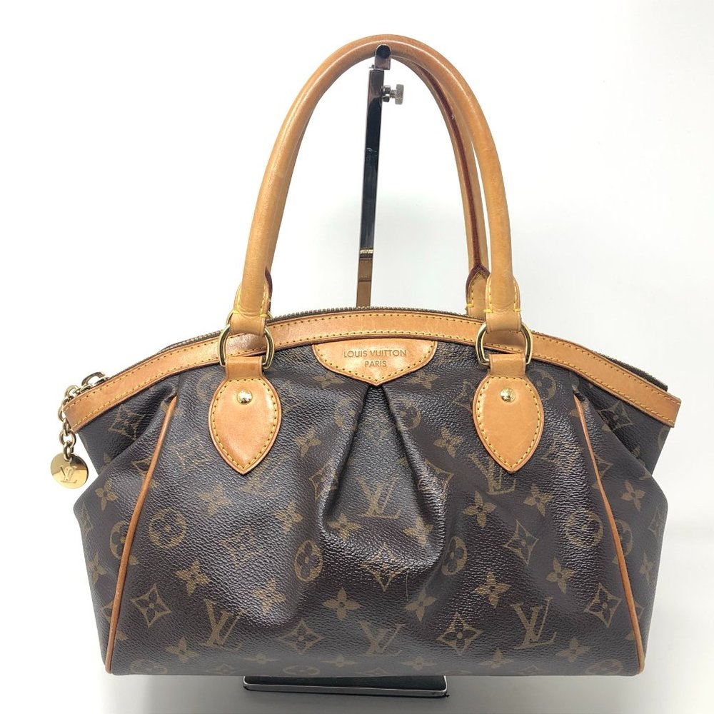 Louis Vuitton Tivoli PM Hand Bag Brown Monogram